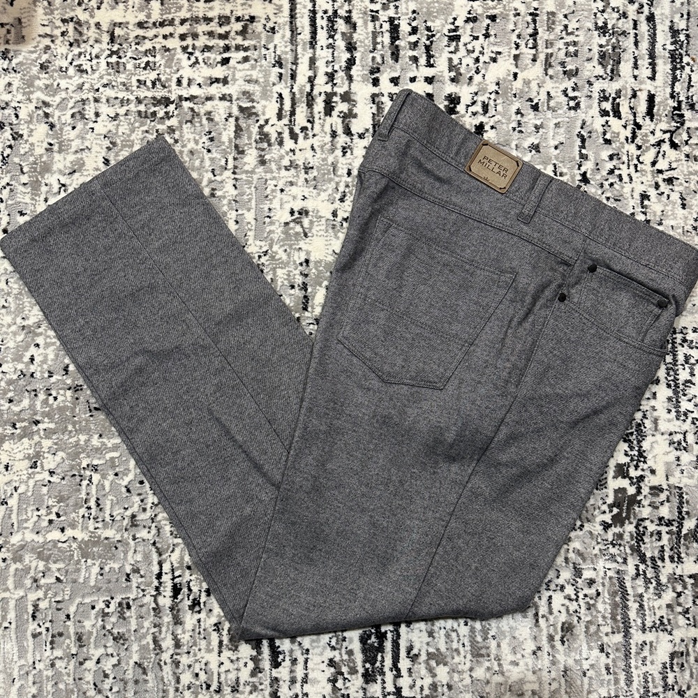 Peter Millar Men’s 5 Pocket Brushed Cotton Pants
